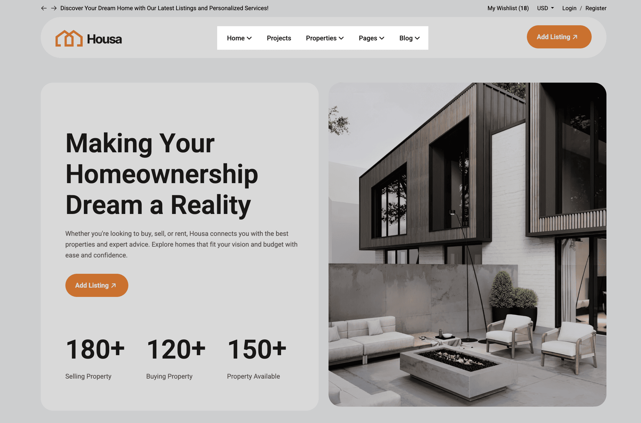 Header Menu