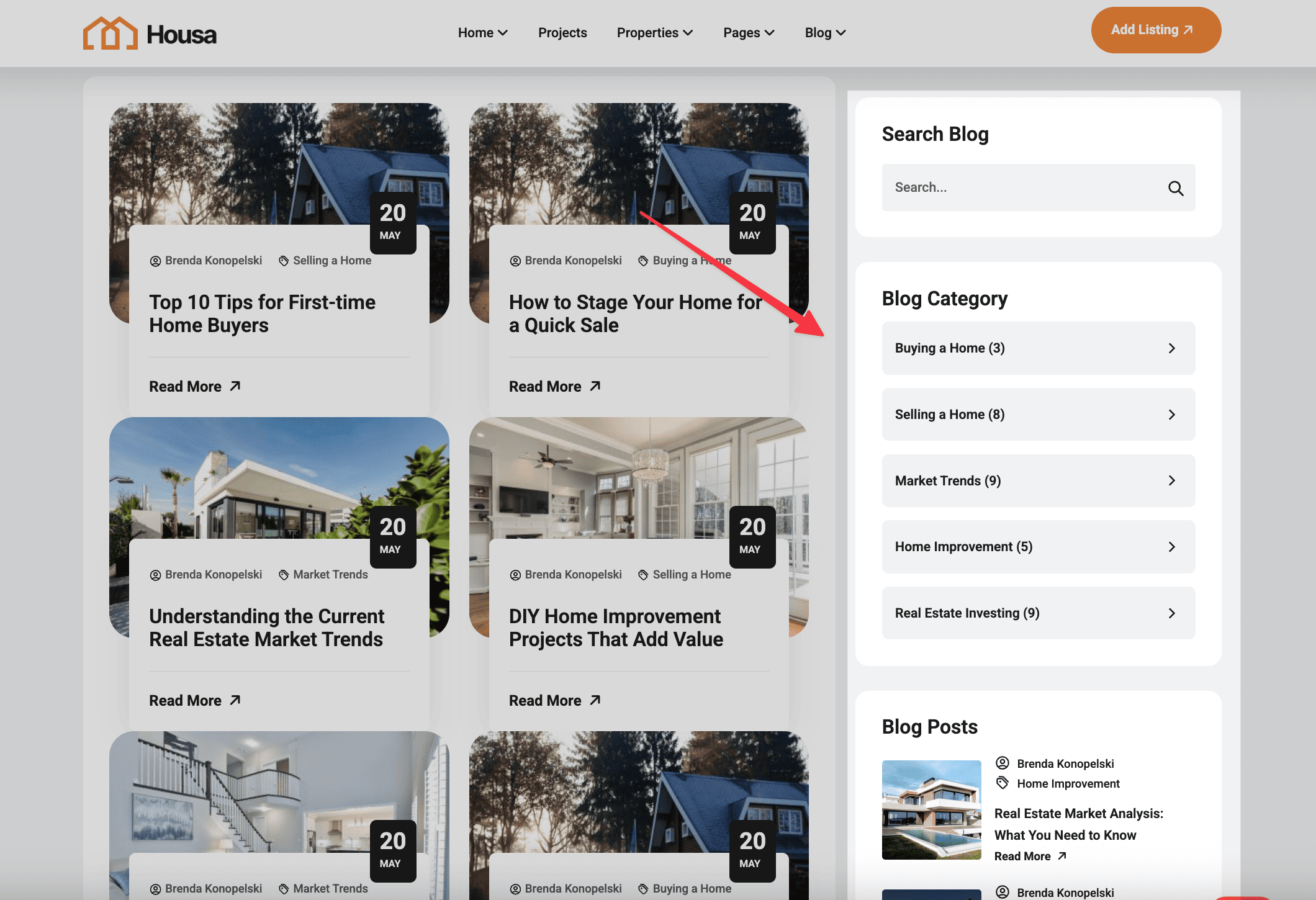 Blog Sidebar